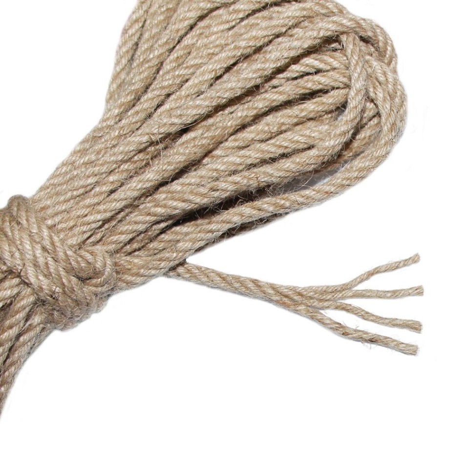 100% Natural 4 ply Jute Rope 18 mm