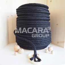 Recycled Colored Cotton Rope 10 mm