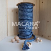 Recycled Colored Cotton Rope 14 mm