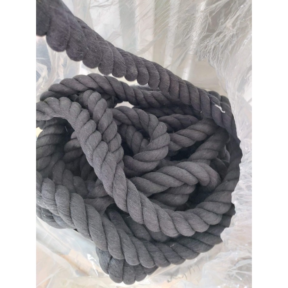 Recycled Colored Cotton Rope 32 mm