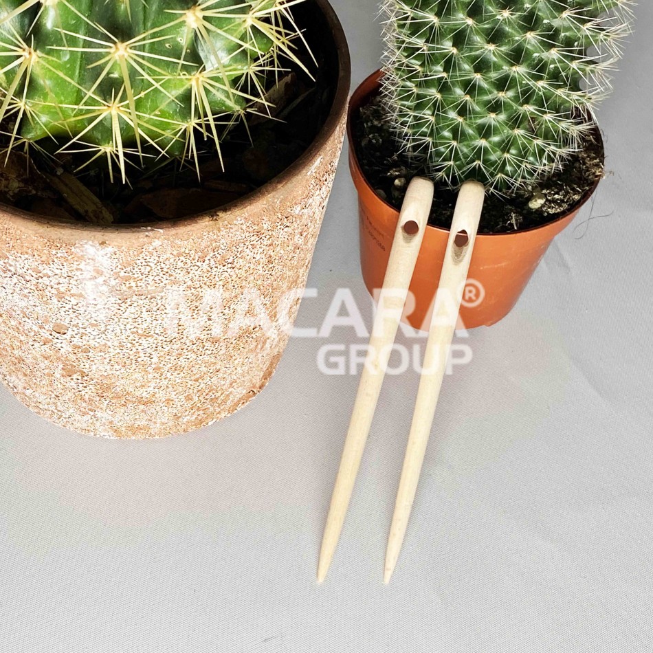 Antique Wooden Needles for Weaving