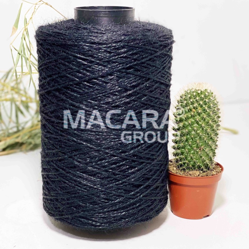 100% Black 2 Ply Jute Rope 2,5 mm