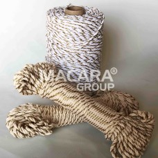 Cotton / Metallic Mixed Rope 5 mm