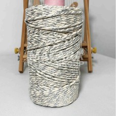 Cotton / Metallic Mixed String 5 mm