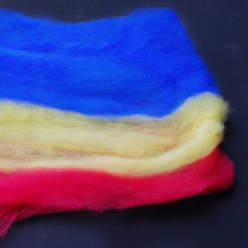 Wool and acrylic mixk
