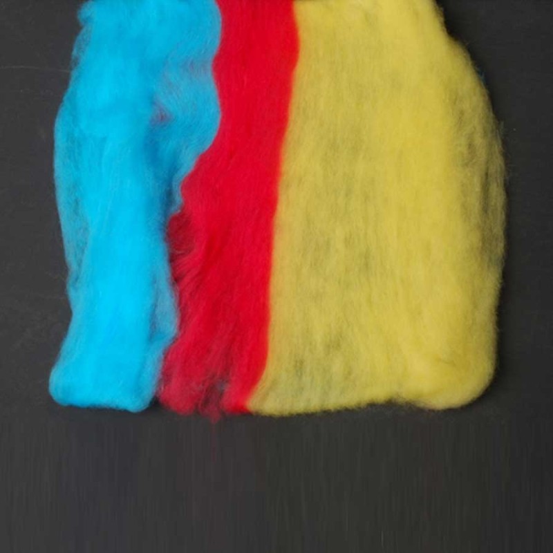 Wool and acrylic mixk
